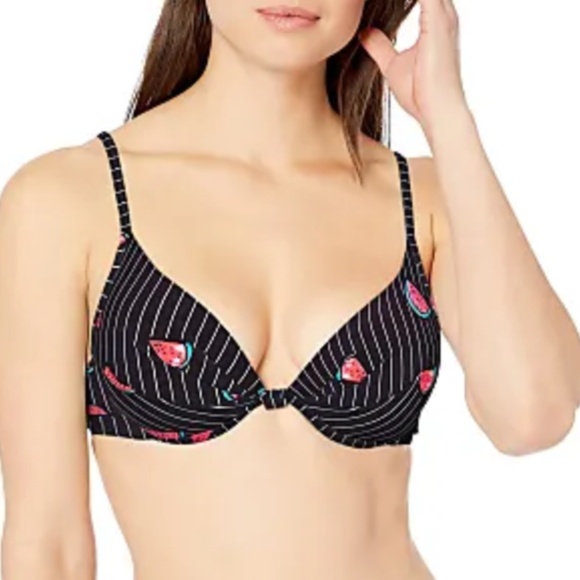 BNWT - Body Glove Watermelon Essence 'Greta' Convertible Bikini Top - Size S - Picture 1 of 5
